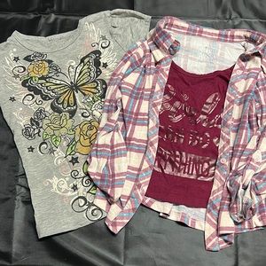Girls Shirt Lot